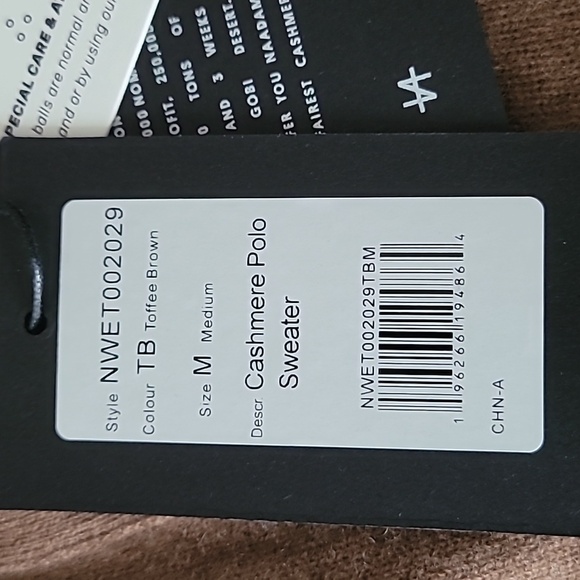 NAADAM Signature Cashmere Polo Sweater - Picture 5 of 10